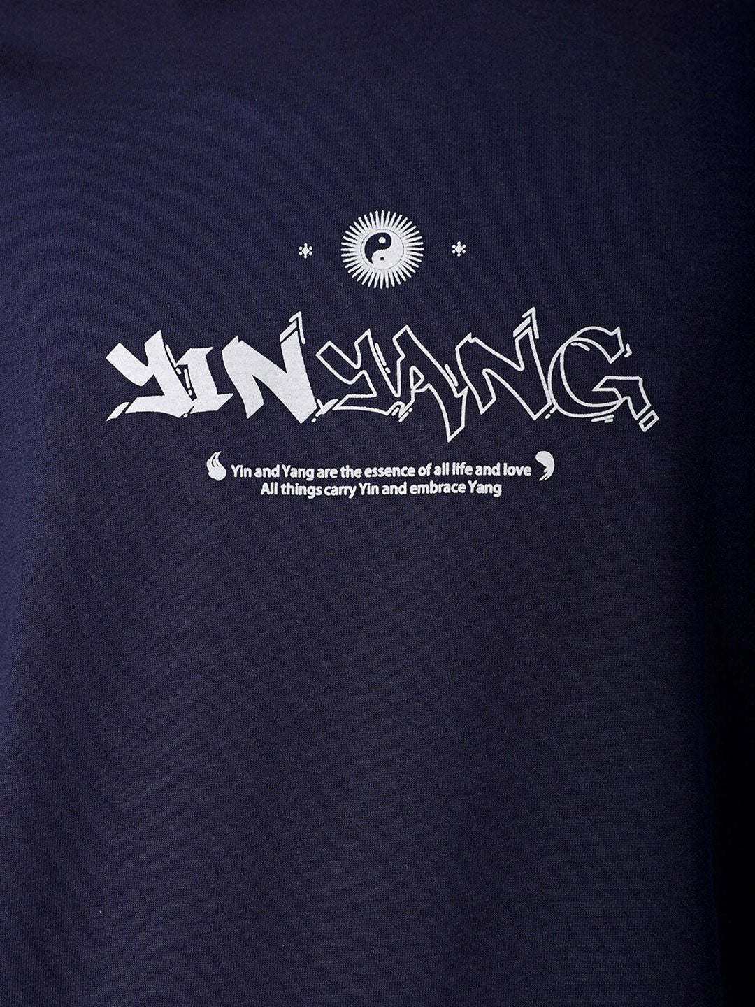 The Indian Garage Co Men Back Printed Boxy Oversized Round Neck T-shirt - Image 3
