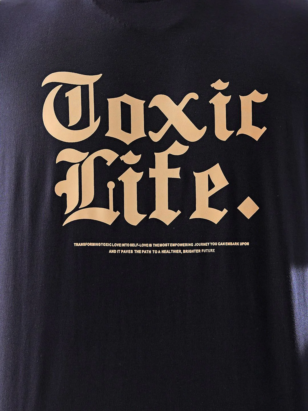 The Indian Garage Co Men Back Printed Boxy Oversized Round Neck T-shirt - Image 3