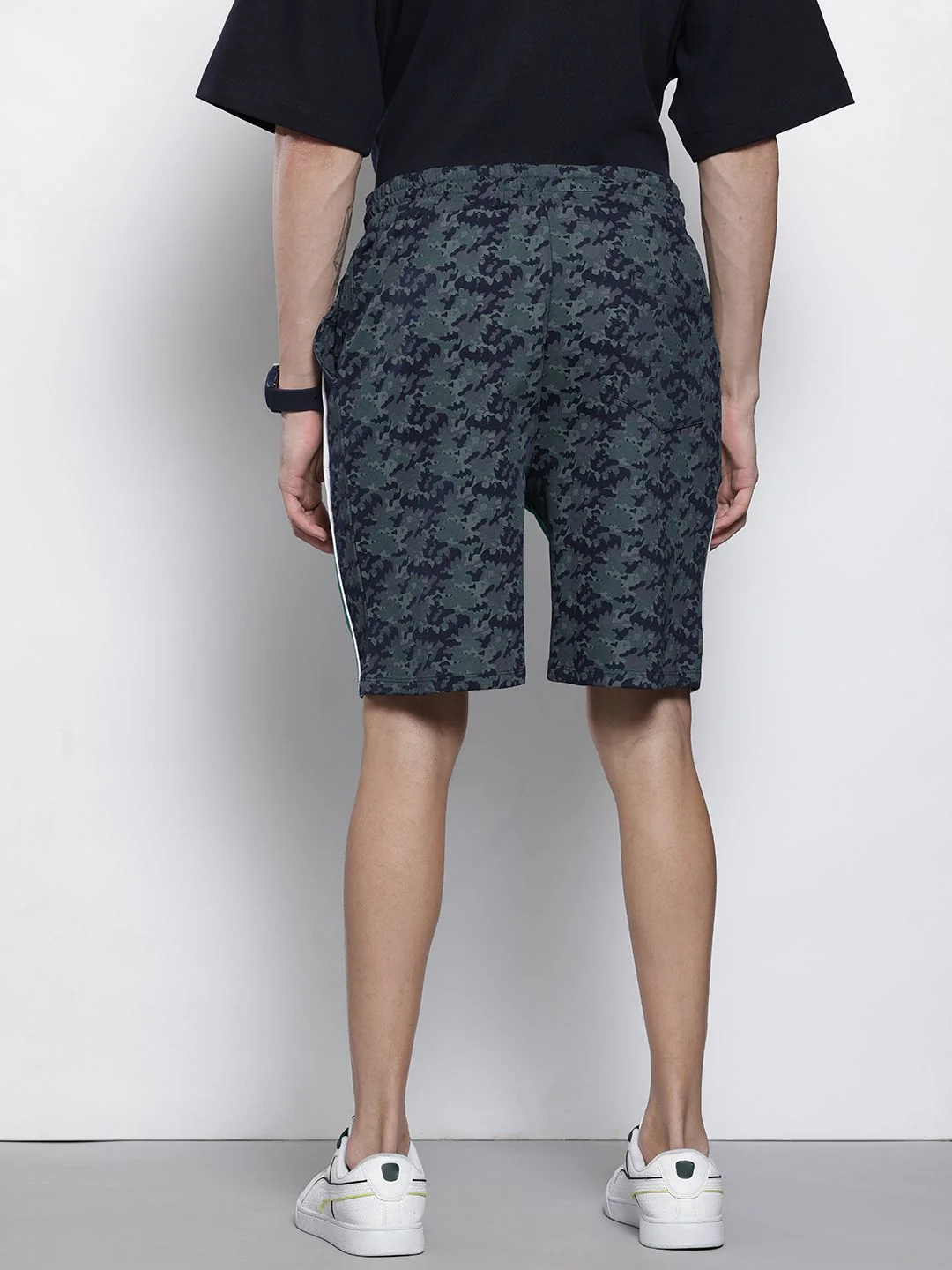 The Indian Garage Co Men Batman Camouflage Printed Shorts - Image 3