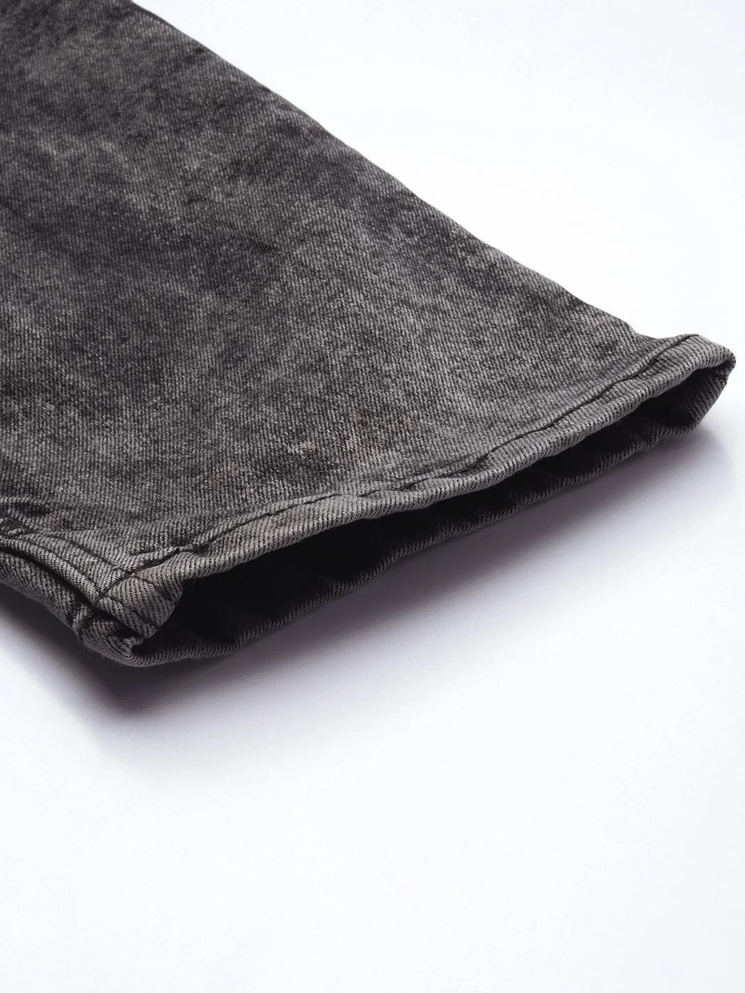 The Indian Garage Co Men Black Slim Fit Stretchable Jeans - Image 7