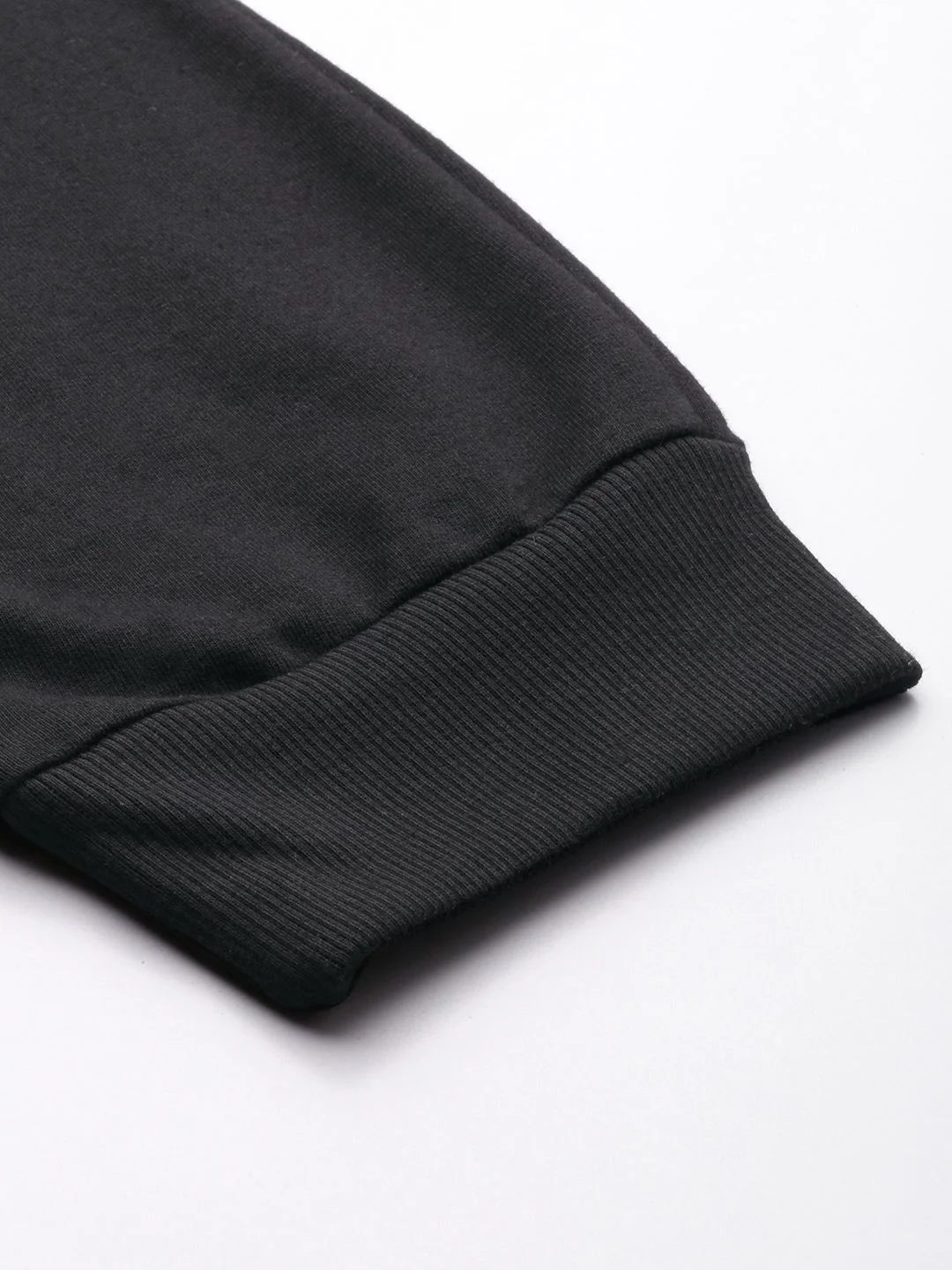 The Indian Garage Co Men Black Solid Straight Fit Joggers - Image 7