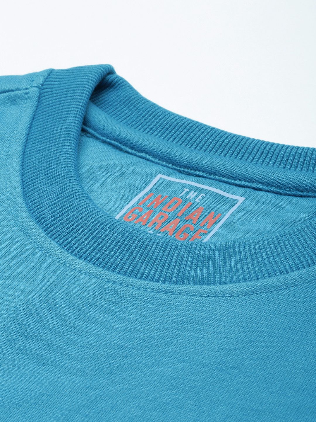 The Indian Garage Co Men Blue Round Neck Sweatshirt - Image 2