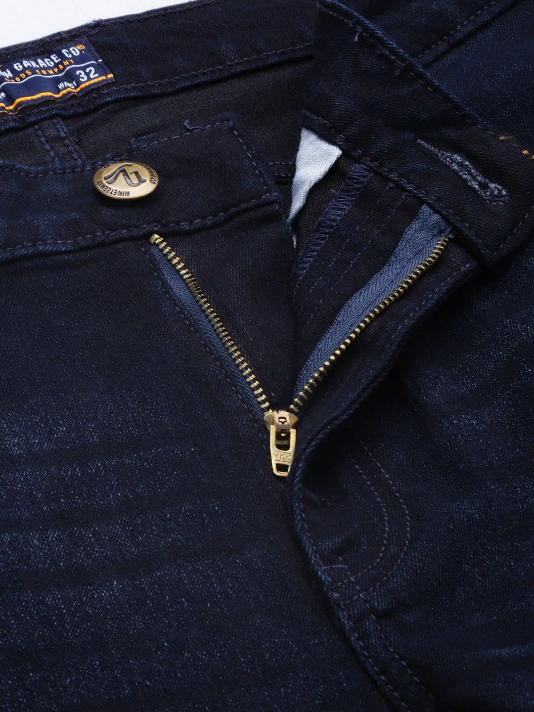 The Indian Garage Co Men Bootcut Light Fade Stretchable Jeans - Image 4