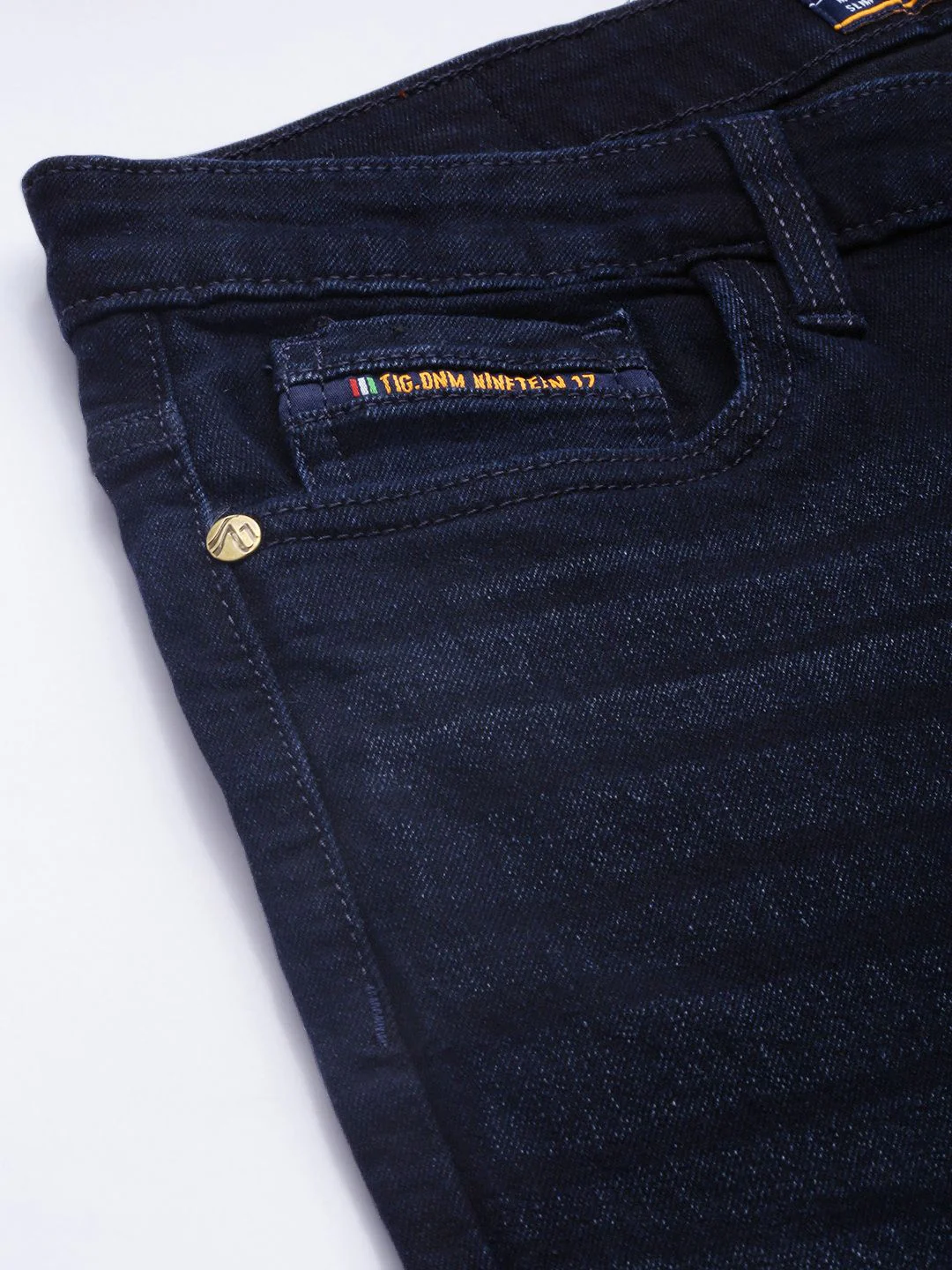 The Indian Garage Co Men Bootcut Light Fade Stretchable Jeans - Image 6