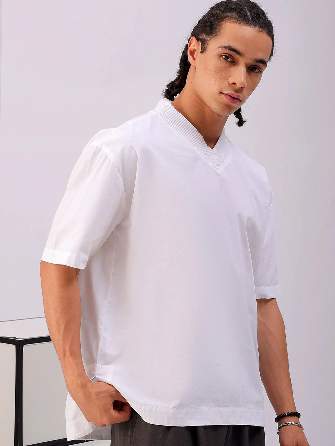 The Indian Garage Co Men Boxy Opaque Casual Shirt - Image 3