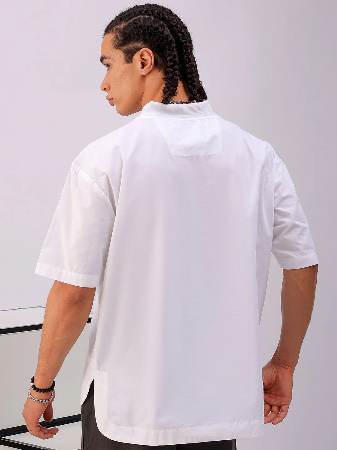 The Indian Garage Co Men Boxy Opaque Casual Shirt - Image 4