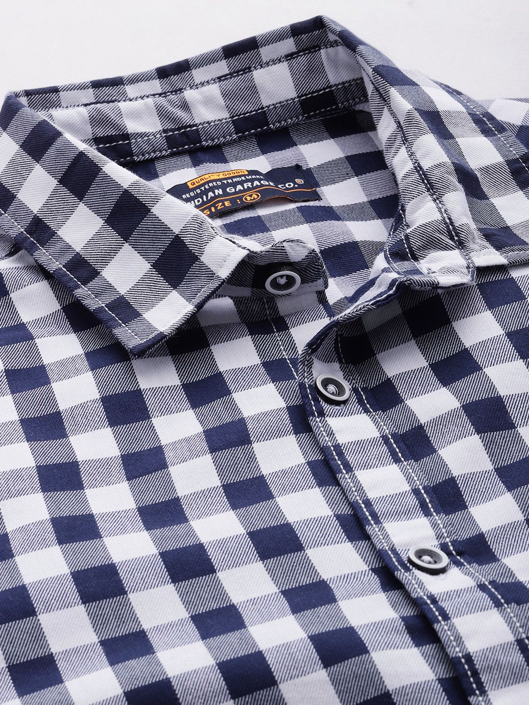 The Indian Garage Co Men Buffalo Checks Casual Shirt - Image 2