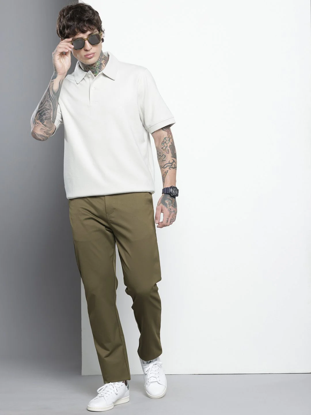 The Indian Garage Co Men Chinos Trousers - Image 5