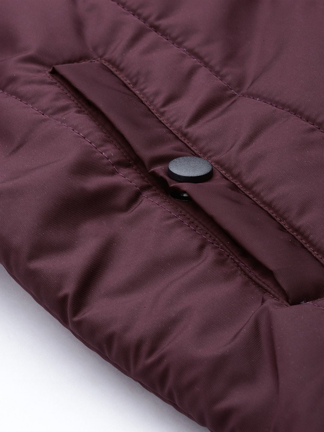 The Indian Garage Co Men Colourblock Zip-Front Slim Fit Bomber Jacket with Detachable Hood - Image 6