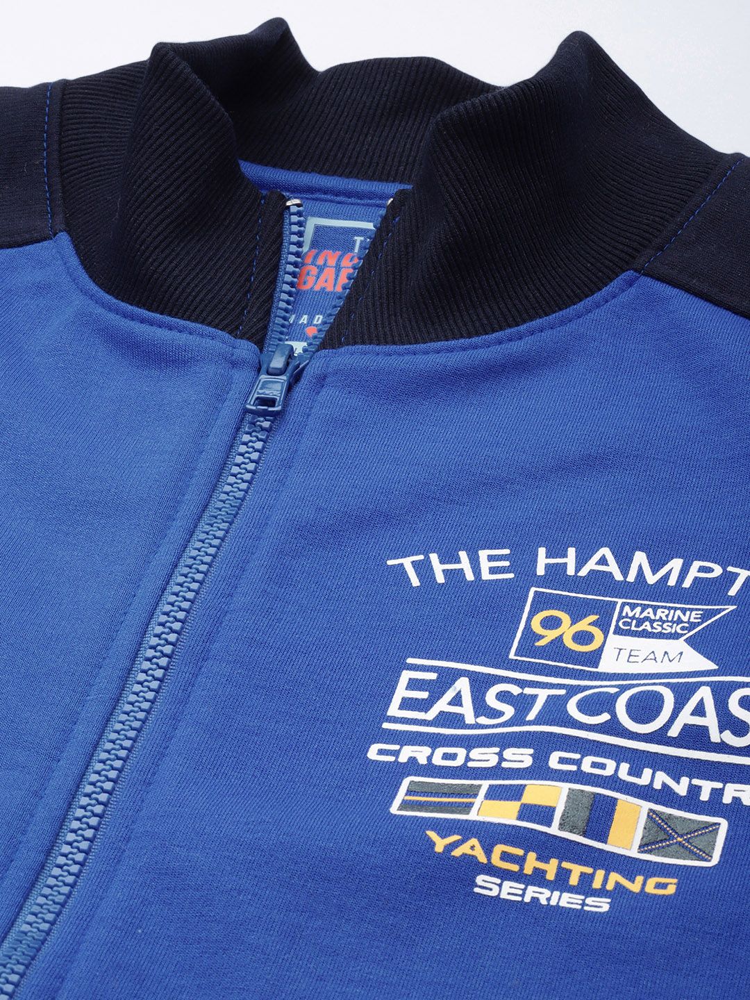 The Indian Garage Co Men Colourblocked Sweatshirt - Image 2