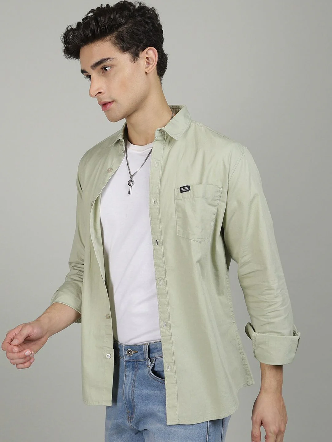 The Indian Garage Co Men Comfort Cotton Casual Shirt - Image 4