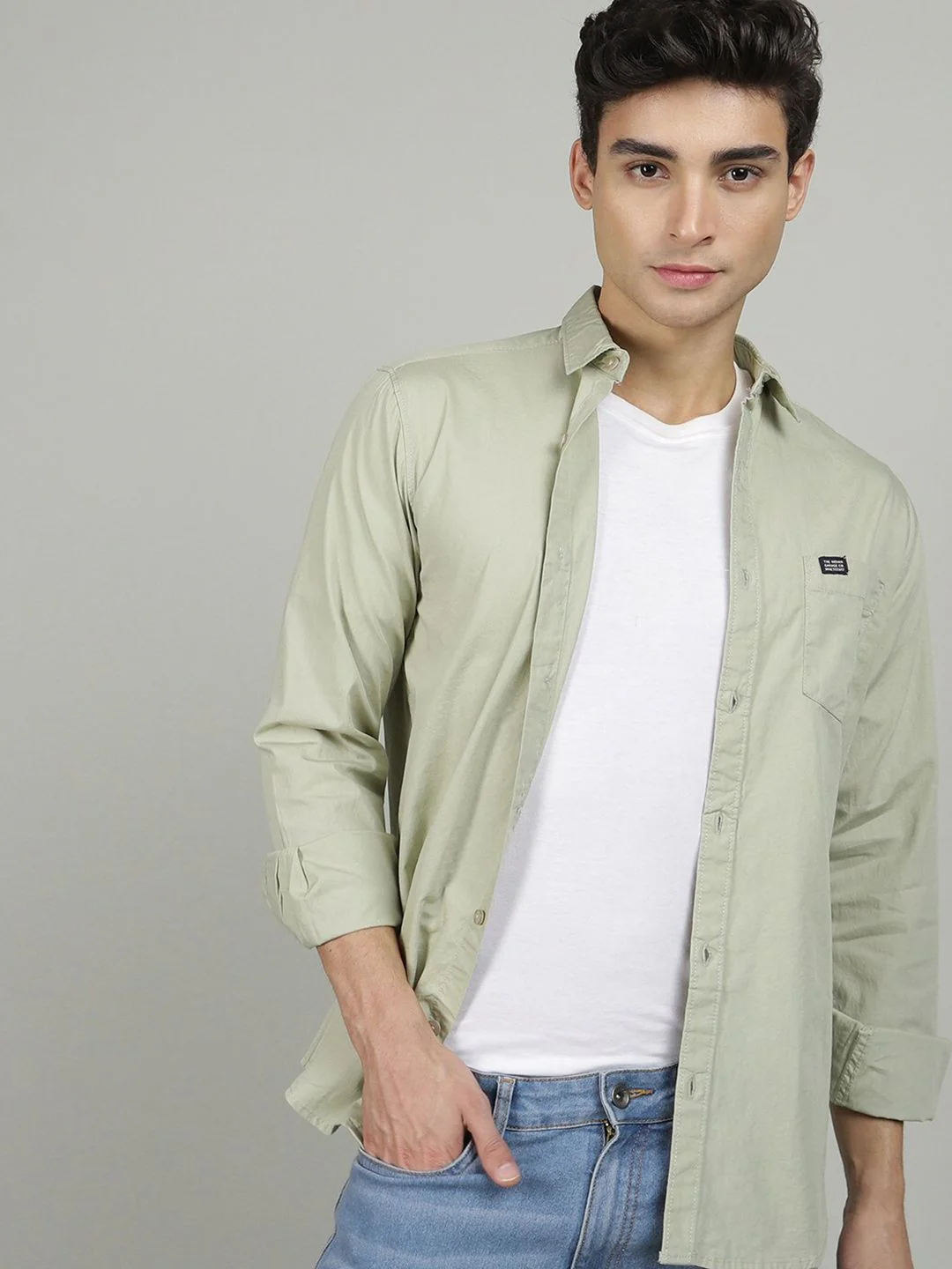 The Indian Garage Co Men Comfort Cotton Casual Shirt - Image 7