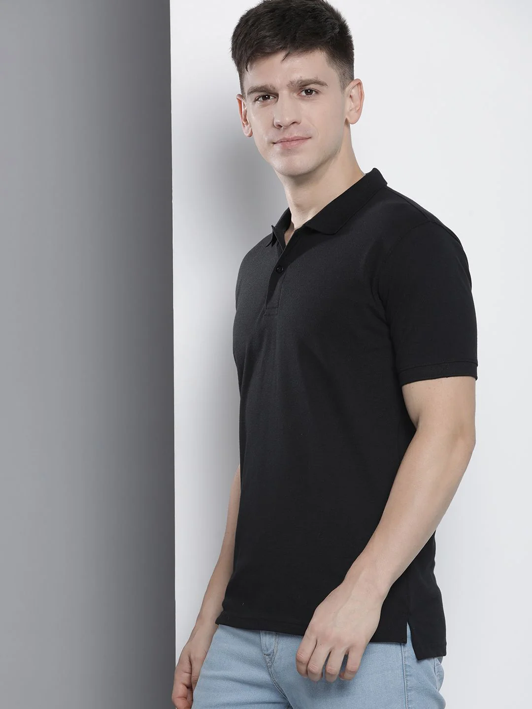 The Indian Garage Co Men Graphic Printed Polo Collar T-shirt - Image 5