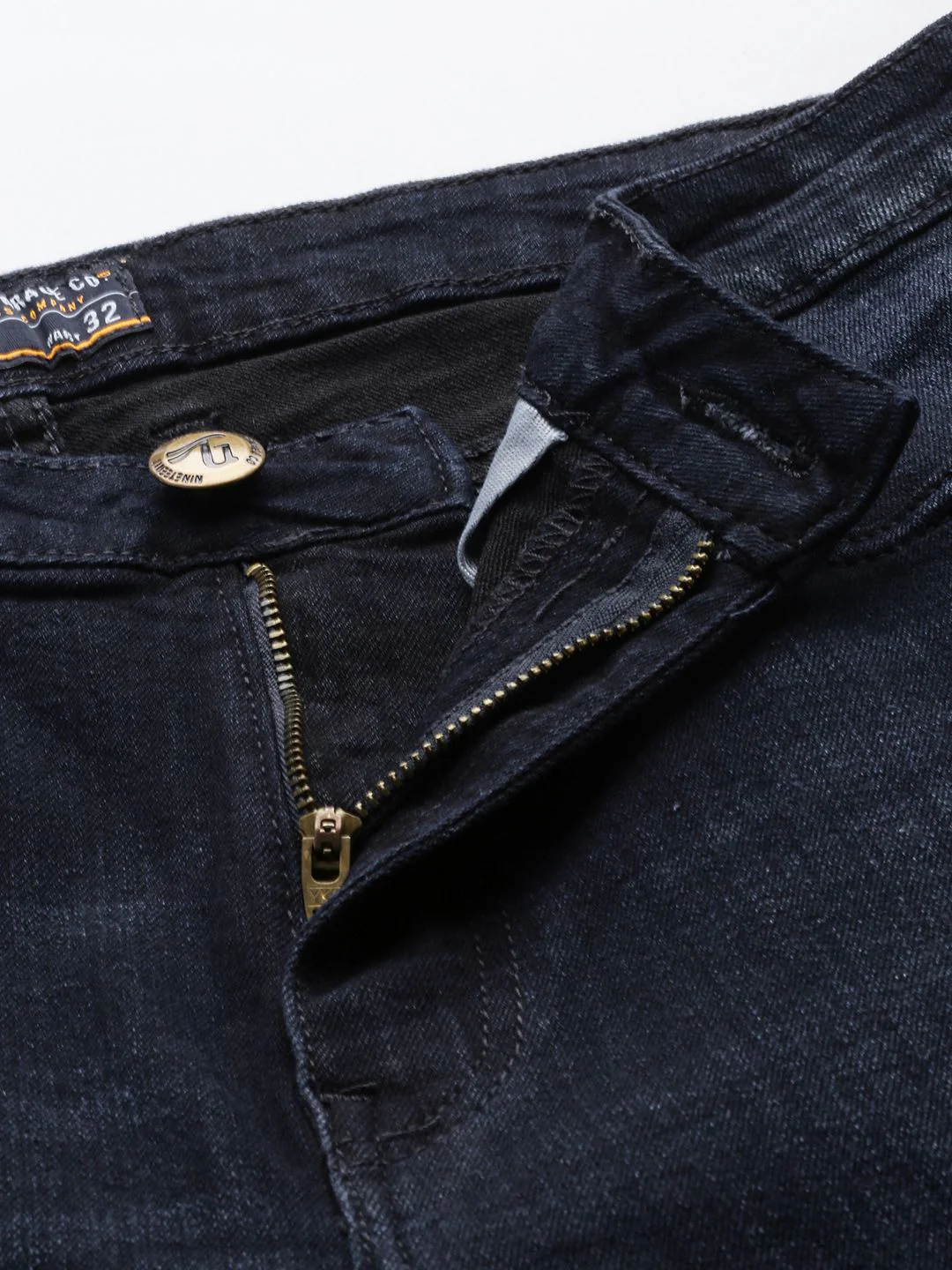 The Indian Garage Co Men Jean Skinny Fit Light Fade Stretchable Jeans - Image 4