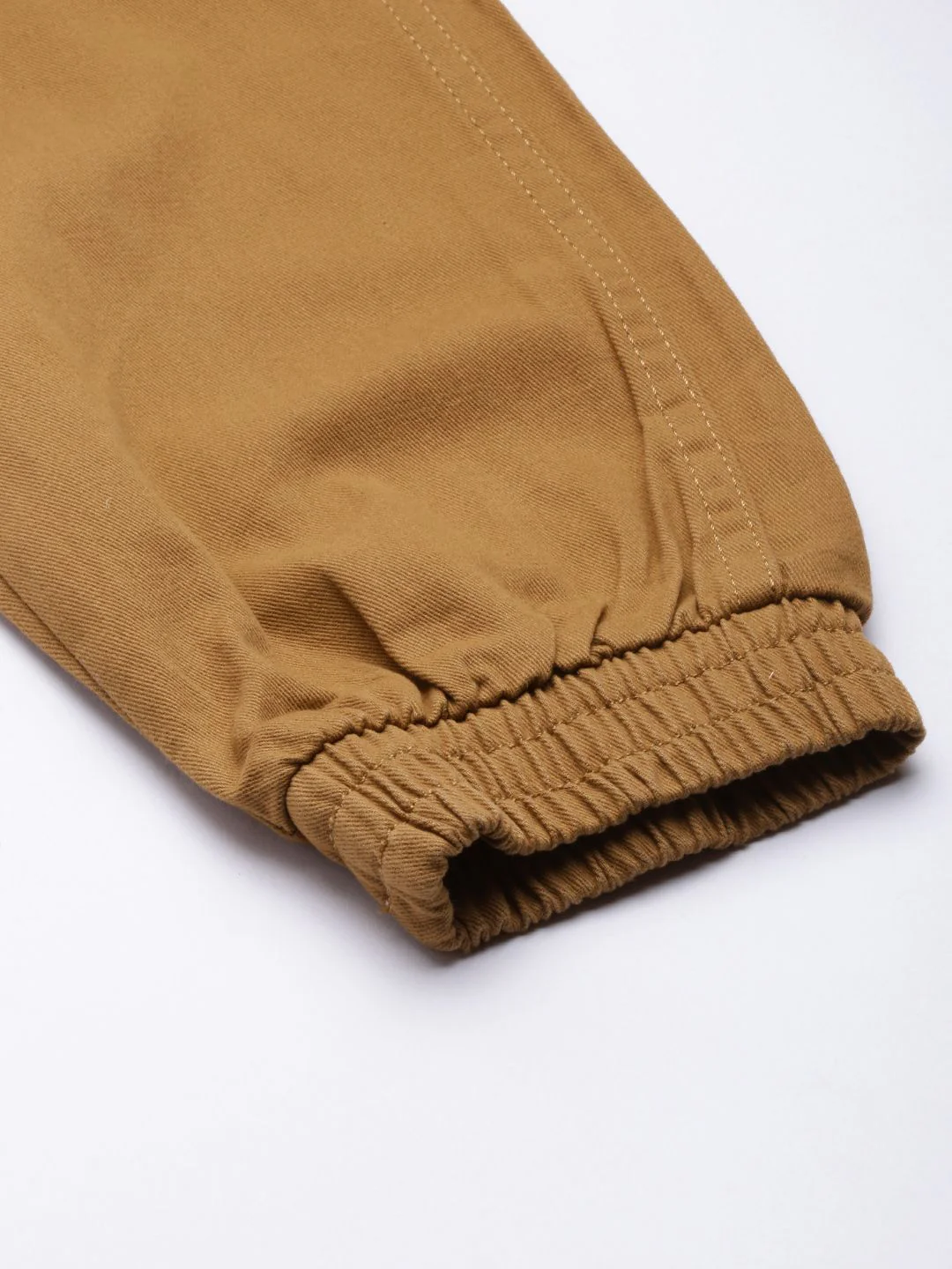 The Indian Garage Co Men Khaki Joggers Trousers - Image 7