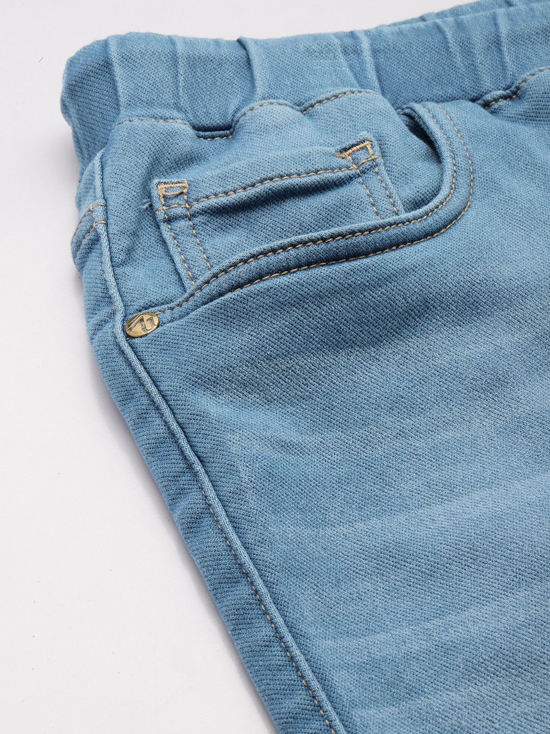 The Indian Garage Co Men Light Fade Stretchable Cargo Jeans - Image 6