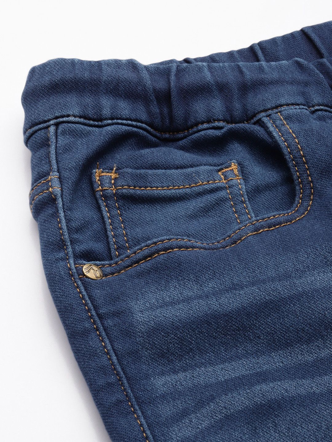 The Indian Garage Co Men Light Fade Stretchable Cargo Jeans - Image 6