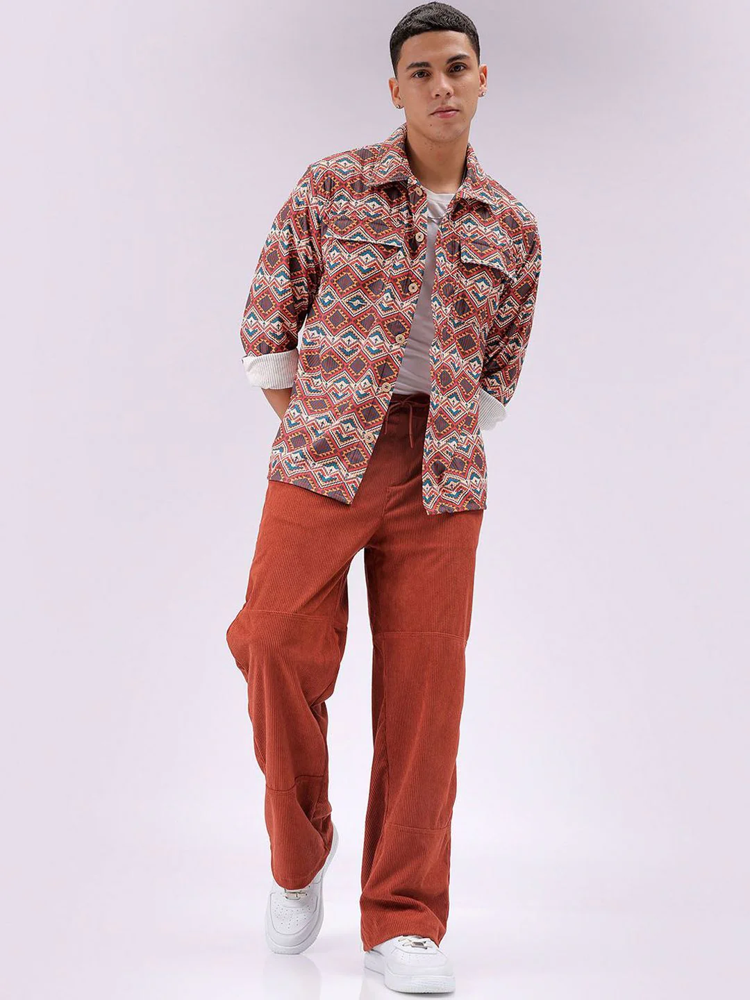 The Indian Garage Co Men Loose Fit Joggers Trouser - Image 4