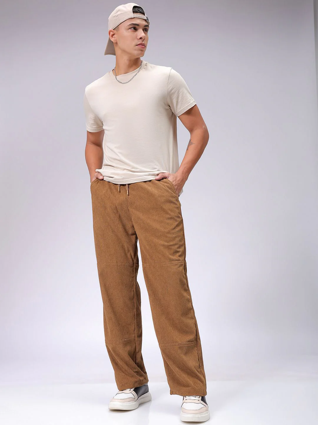 The Indian Garage Co Men Loose Fit Joggers Trousers - Image 4