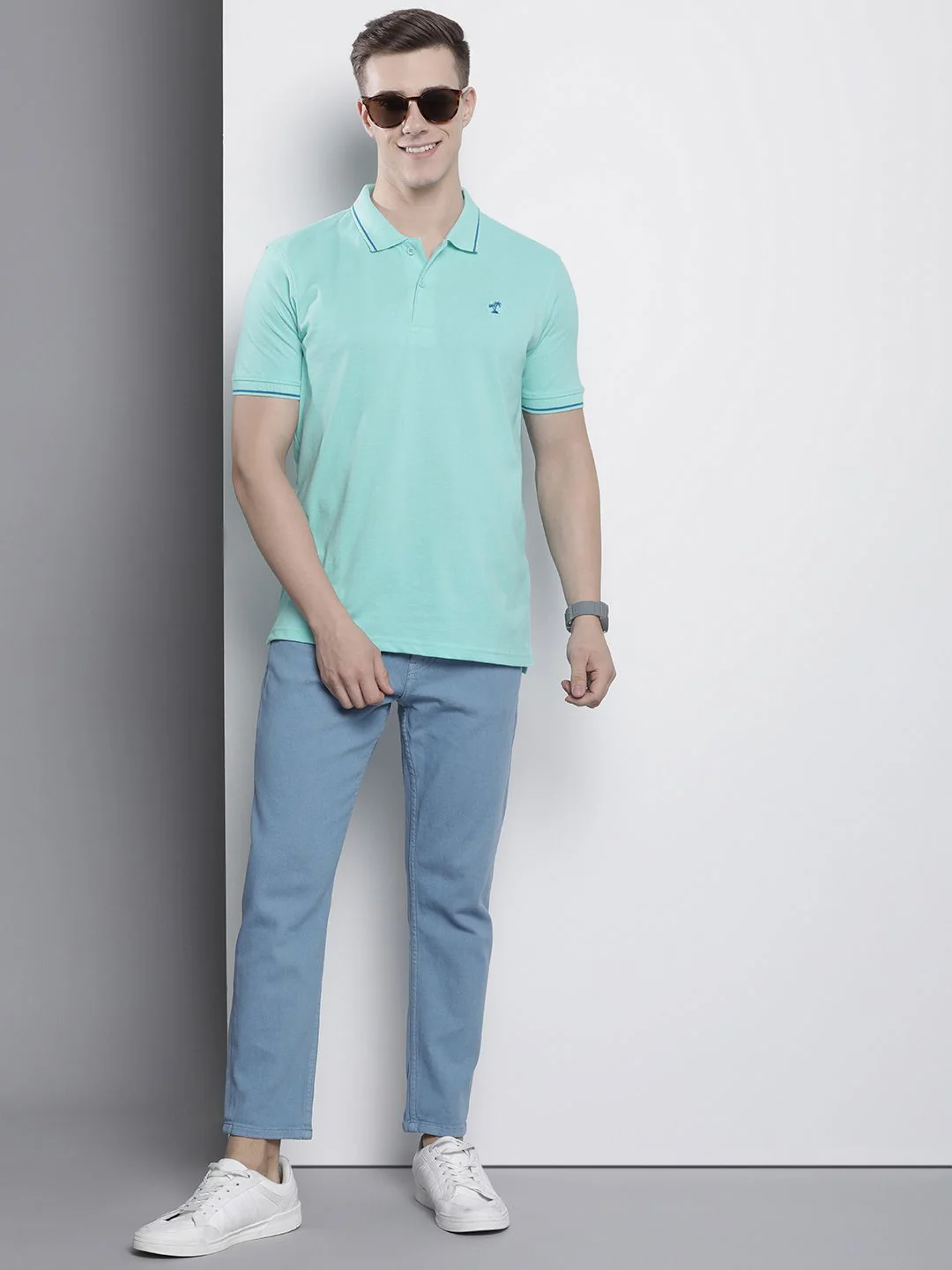 The Indian Garage Co Men Polo Collar T-shirt - Image 4