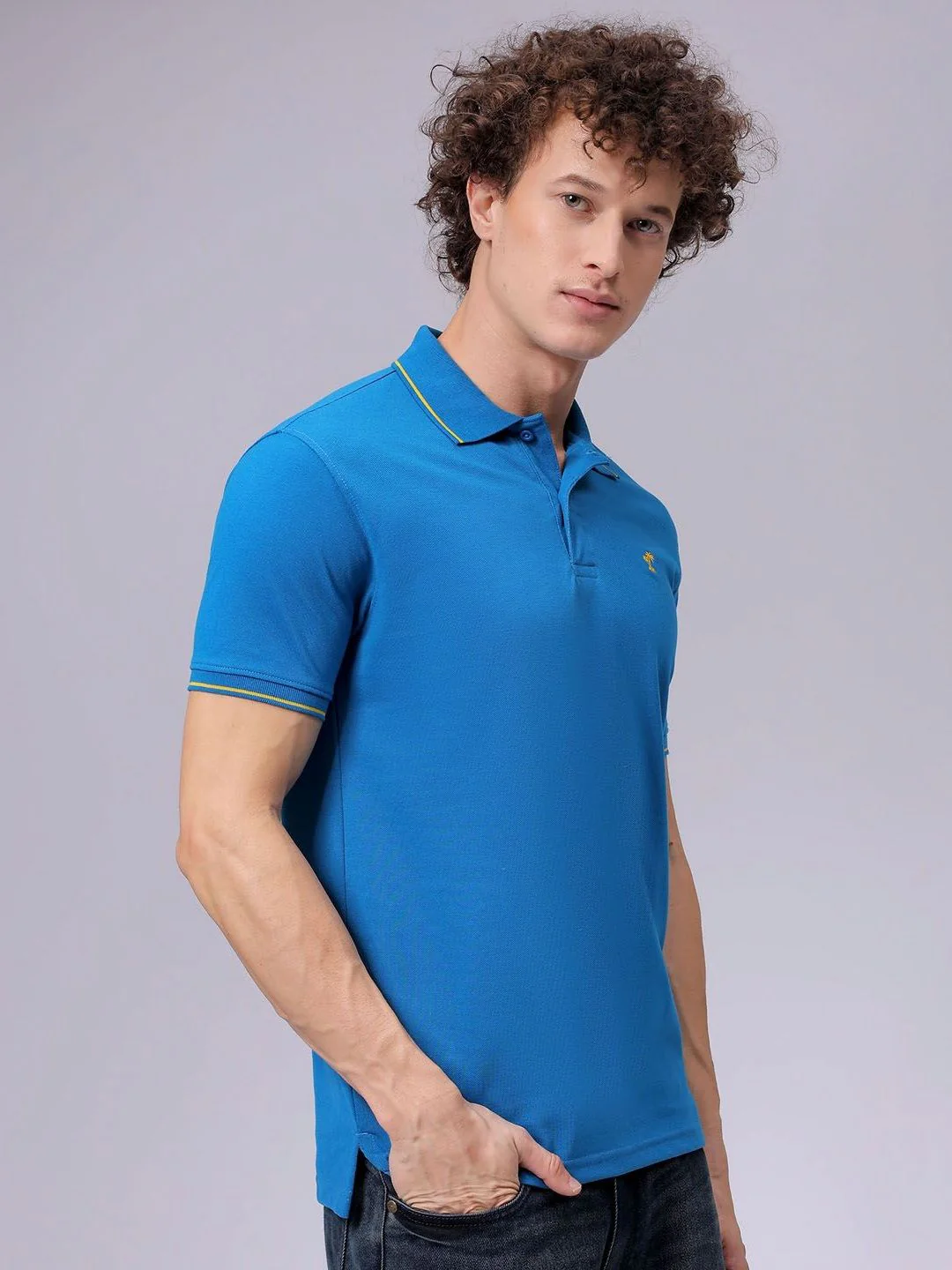 The Indian Garage Co Men Polo Collar T-shirt - Image 3