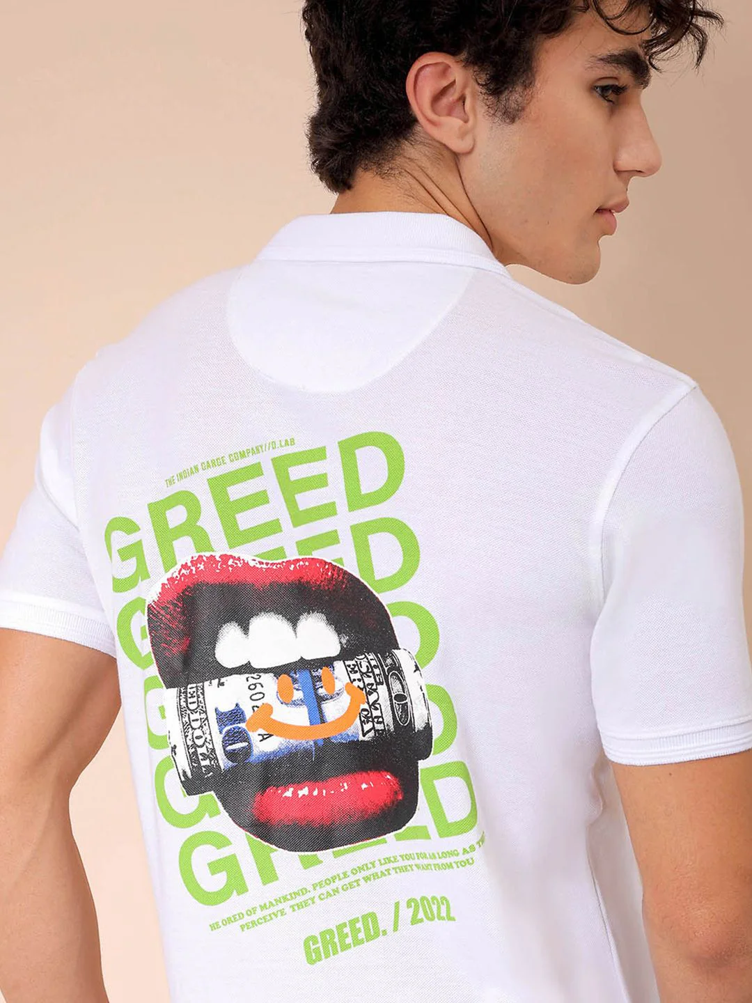 The Indian Garage Co Men Printed Applique T-shirt - Image 3