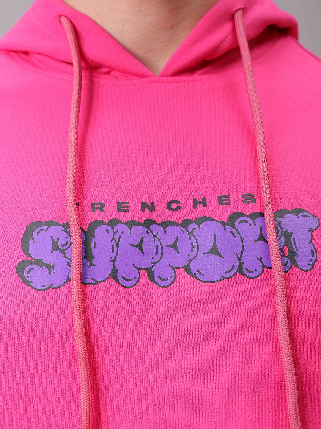 The Indian Garage Co Men Printed Hooded Sweatshirt - Image 3