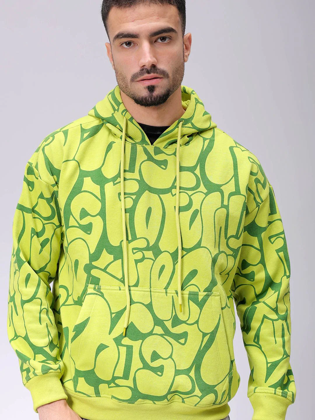 The Indian Garage Co Men Printed Hooded Sweatshirt - Image 7