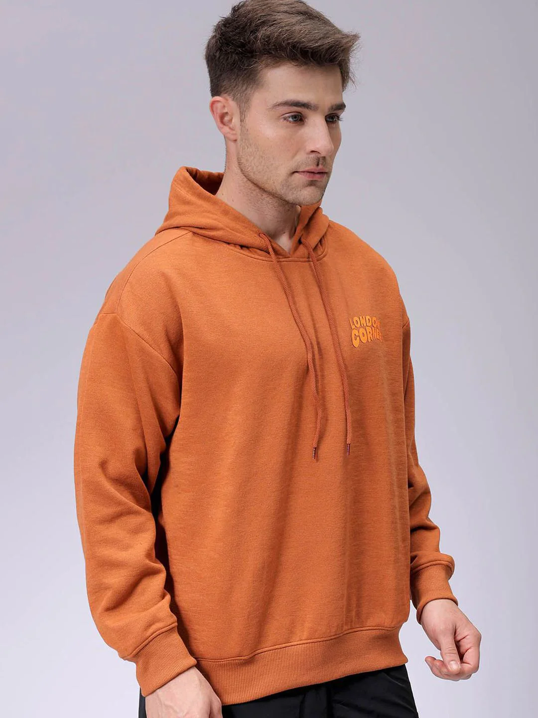 The Indian Garage Co Men Printed Hooded Sweatshirt - Image 4