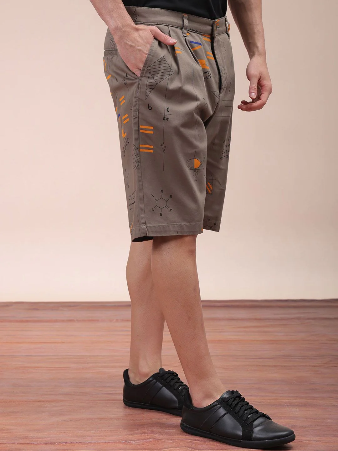 The Indian Garage Co Men Printed Regular Shorts - Image 2