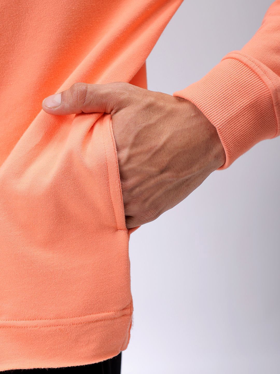 The Indian Garage Co Men Printed Round Neck Log Sleeves Sweatshirt - Image 7
