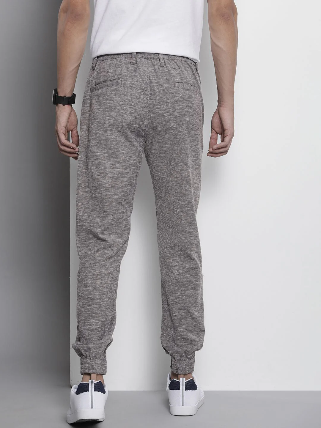 The Indian Garage Co Men Pure Cotton Joggers Trousers - Image 3
