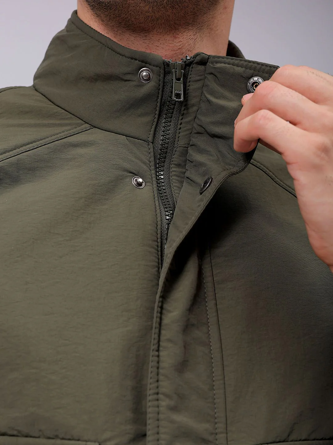 The Indian Garage Co Men Quilted Jacket - Image 2