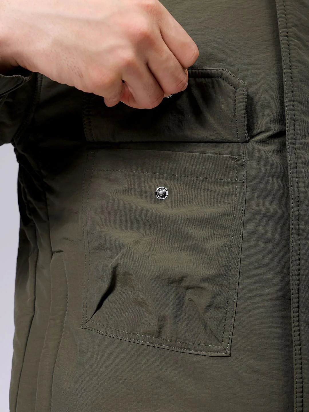 The Indian Garage Co Men Quilted Jacket - Image 7