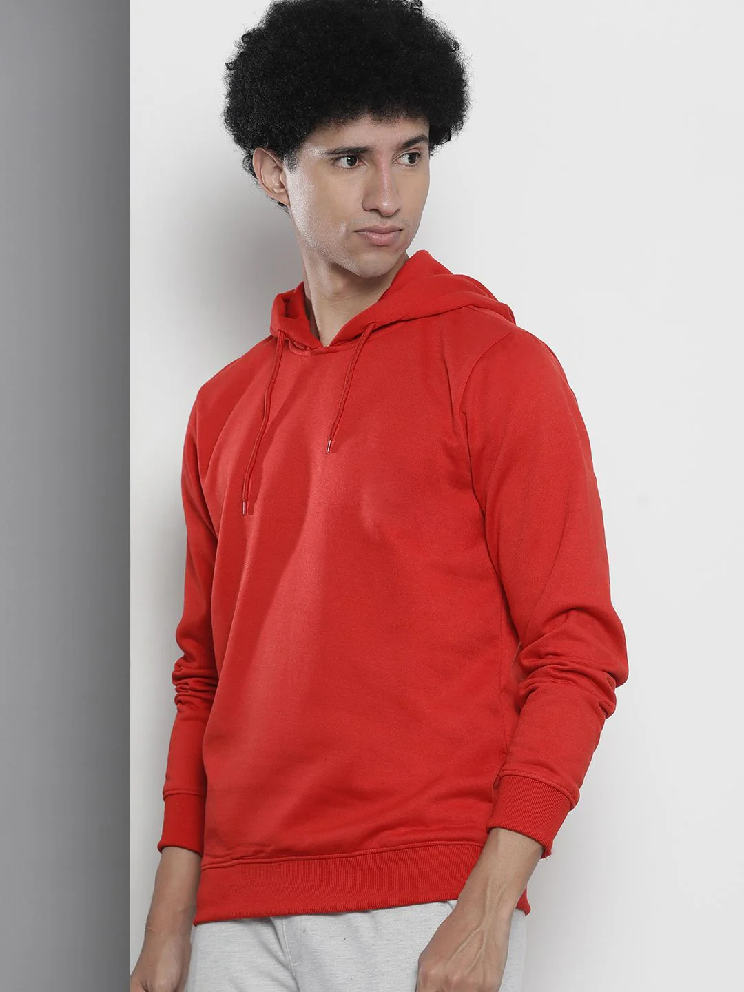 The Indian Garage Co Men Red Hooded Sweatshirt - Image 3