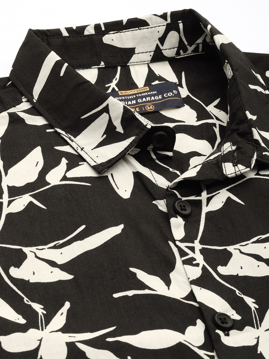 The Indian Garage Co Men Regular Fit Floral Printed Resortwear Shirt - Image 2