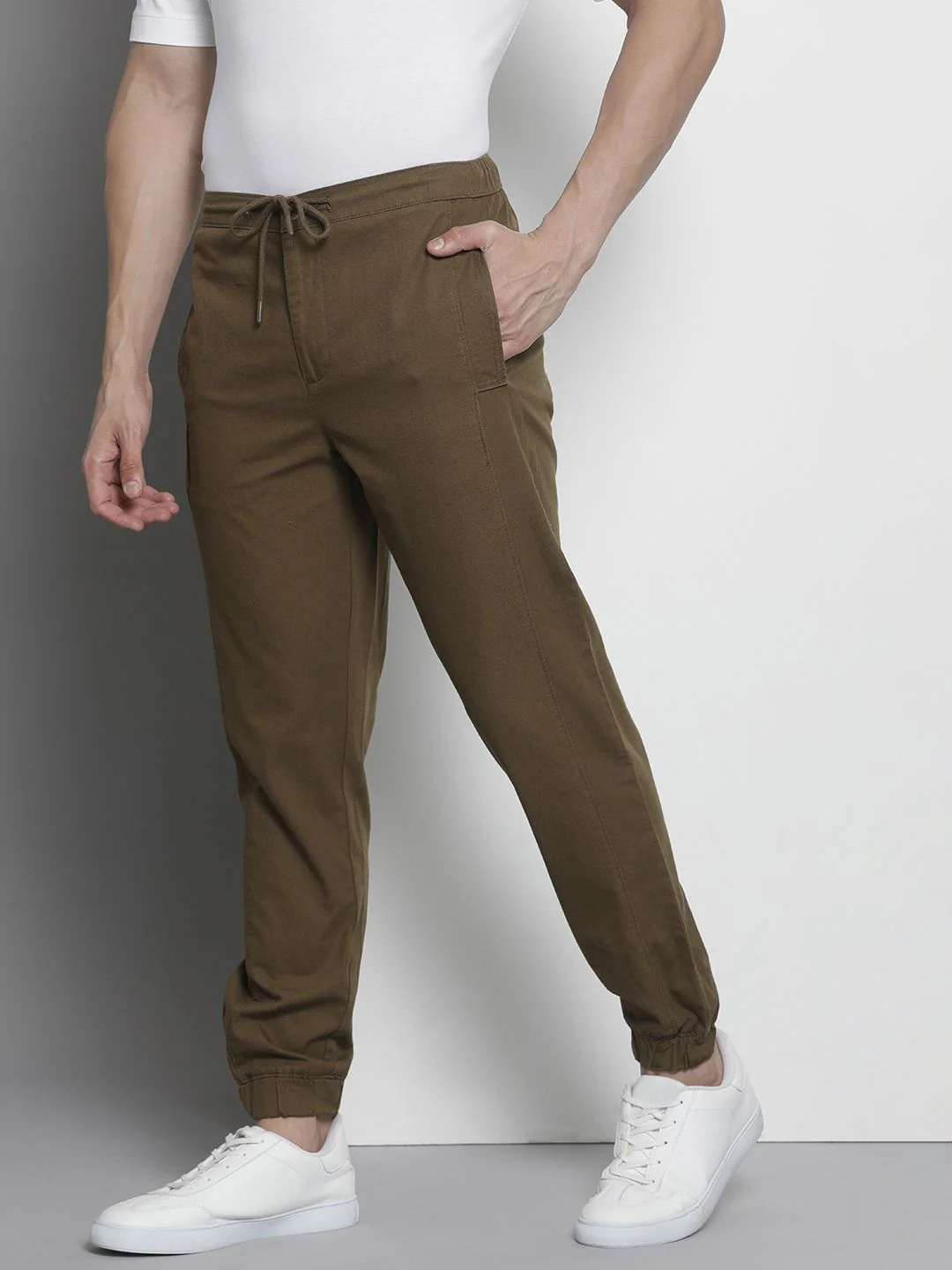 The Indian Garage Co Men Regular Fit Joggers - Image 2