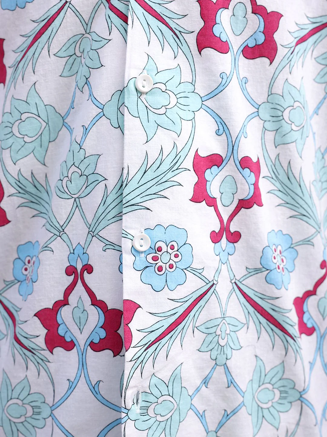 The Indian Garage Co Men Relaxed Fit Indie Floral Printed Resortwear Shirt - Image 6