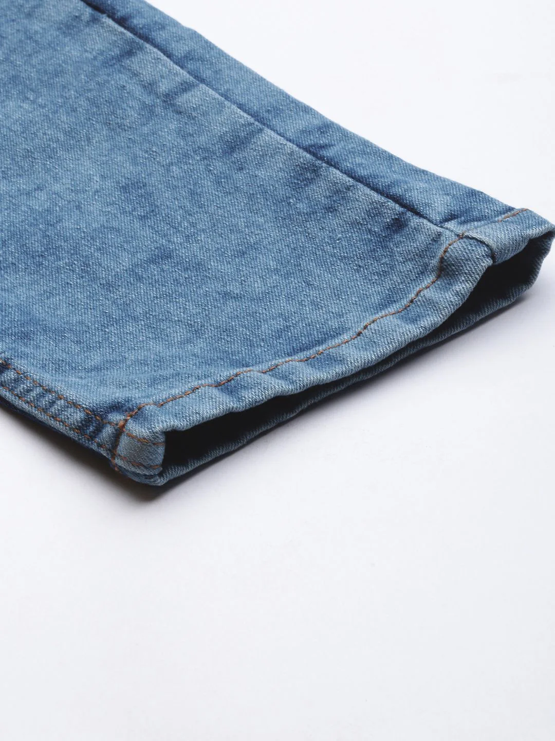 The Indian Garage Co Men Relaxed Fit Light Fade Stretchable Jeans - Image 7