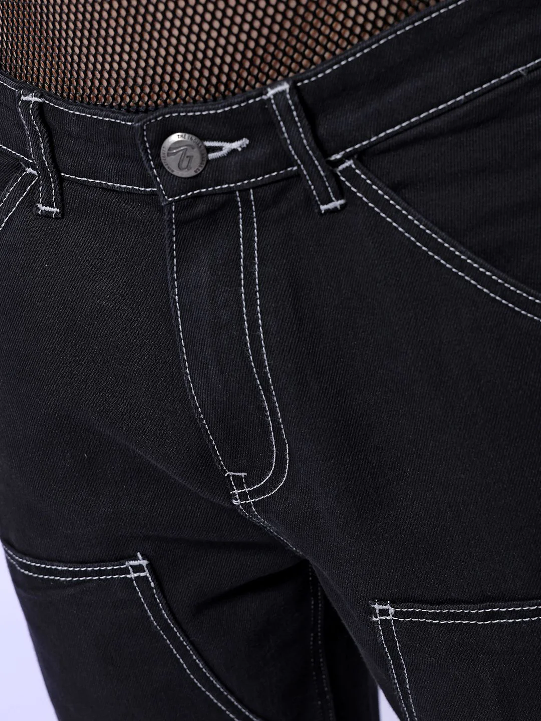 The Indian Garage Co Men Relaxed Fit Mid Rise Jeans - Image 4