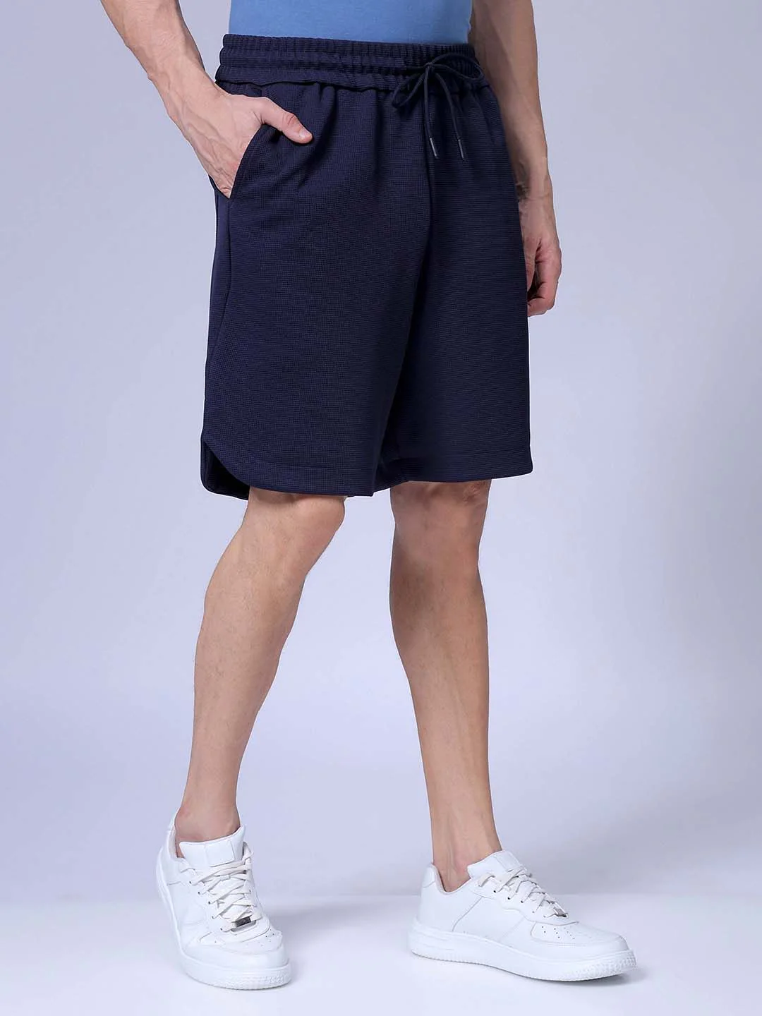 The Indian Garage Co Men Relaxed Fit Mid-Rise Regular Shorts - Image 3