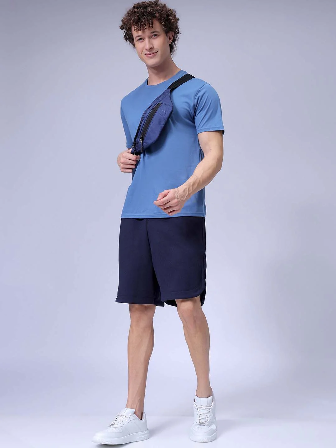 The Indian Garage Co Men Relaxed Fit Mid-Rise Regular Shorts - Image 4