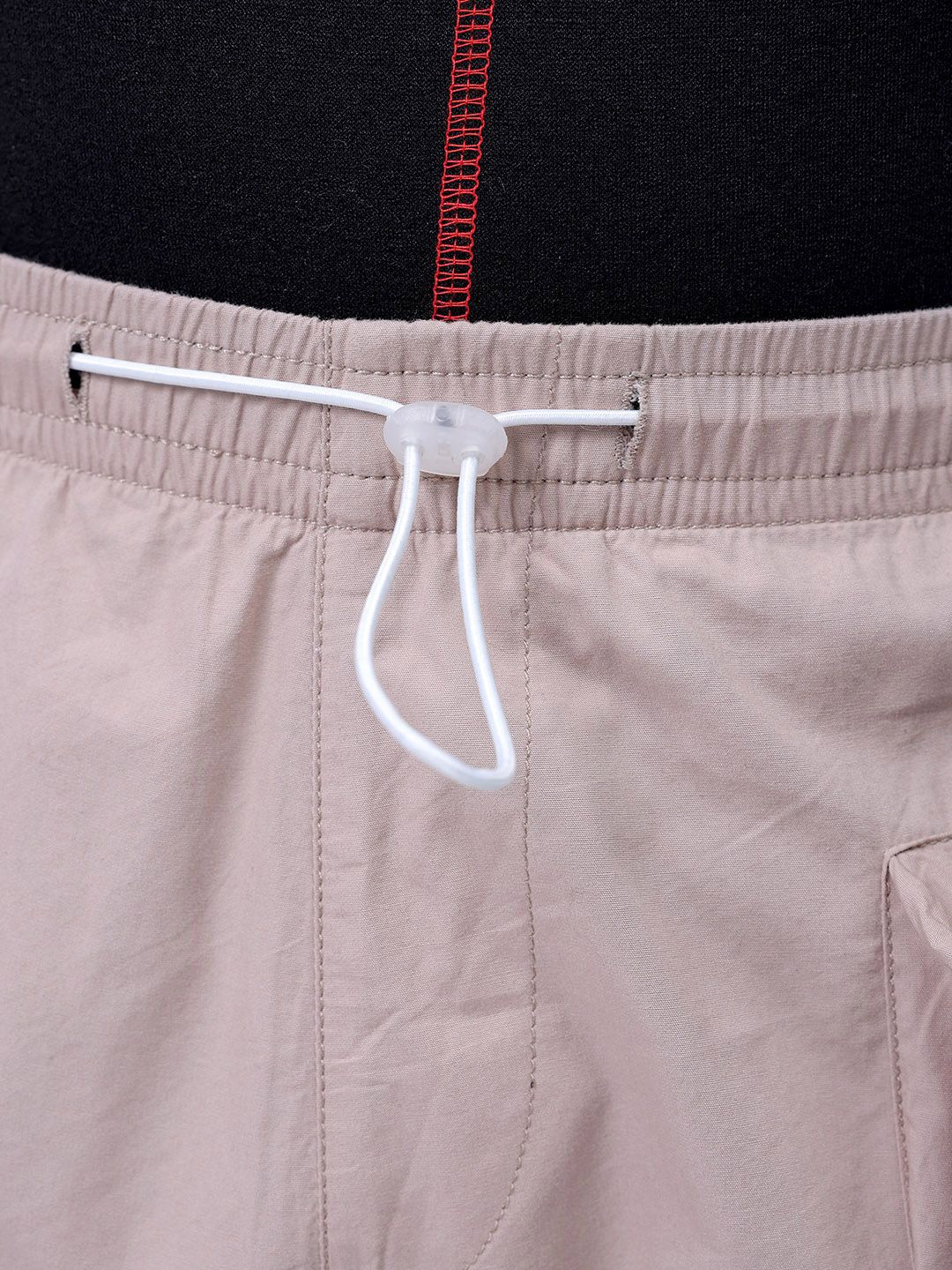 The Indian Garage Co. Men Relaxed Fit Pure Cotton Utility Cargo Jogger - Image 6