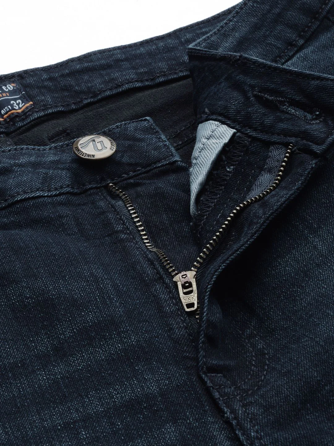 The Indian Garage Co Men Skinny Fit Light Fade Stretchable Jeans - Image 4