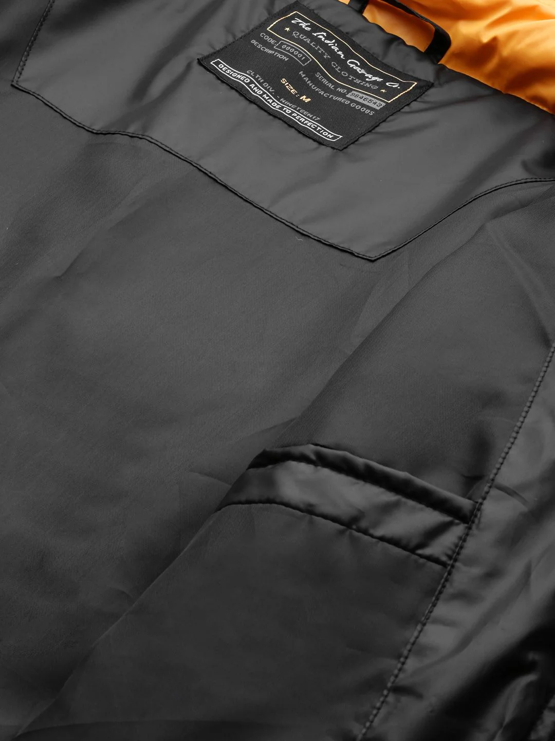 The Indian Garage Co Men Slim Fit Biker Jacket with Detachable Hood - Image 7