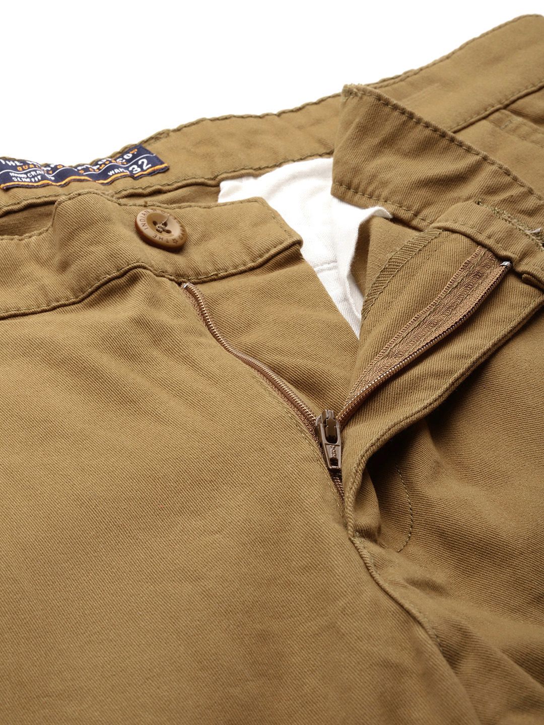 The Indian Garage Co Men Slim Fit Chinos - Image 4