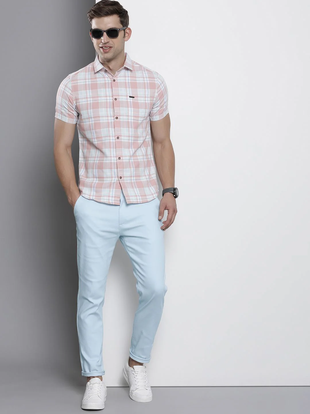 The Indian Garage Co Men Slim Fit Chinos - Image 5