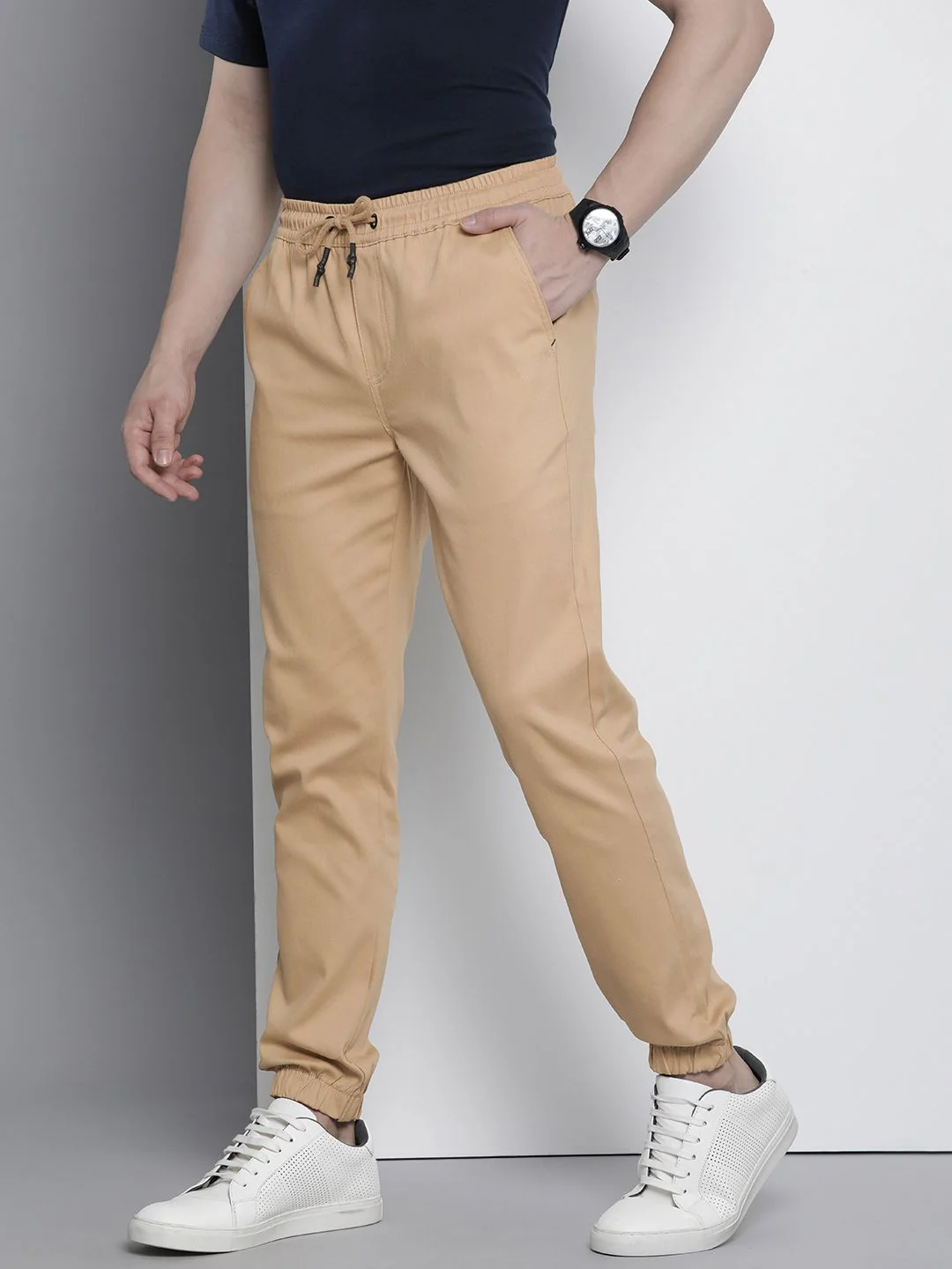 The Indian Garage Co Men Slim Fit Joggers - Image 2