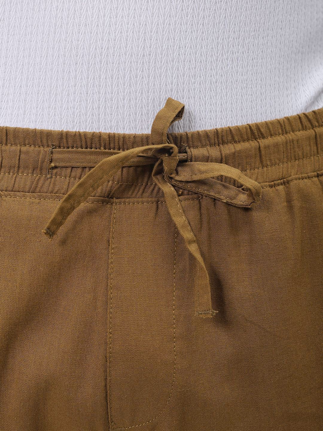 The Indian Garage Co Men Slim Fit Joggers Solid Trousers - Image 6