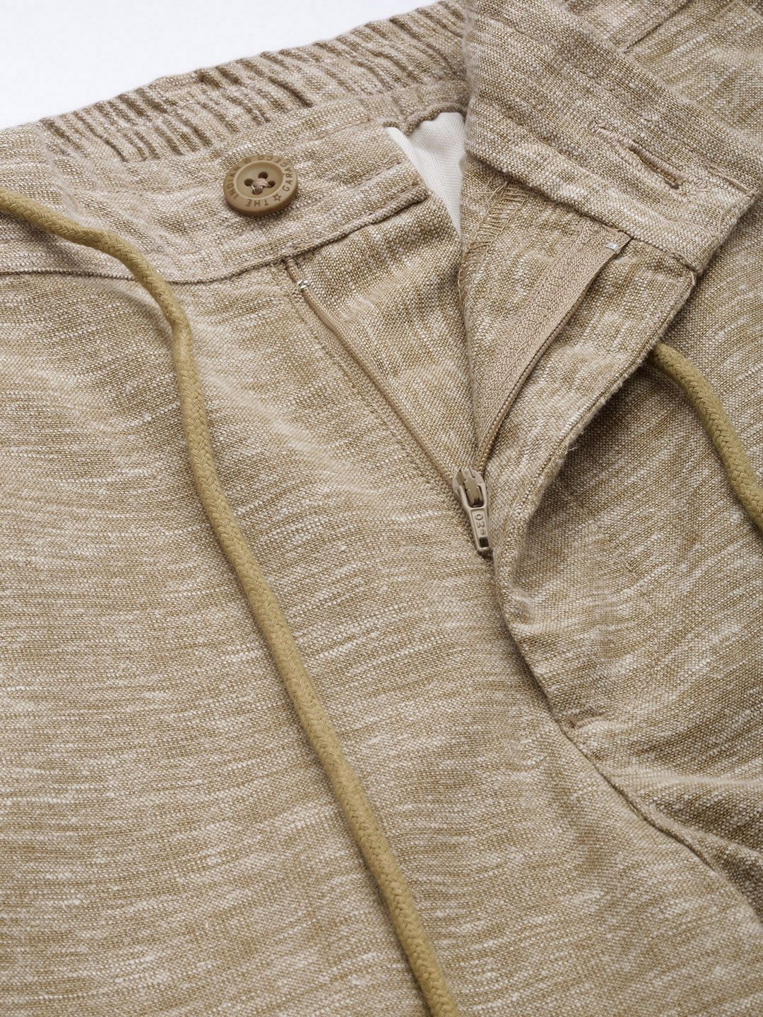 The Indian Garage Co Men Slim Fit Joggers Trousers - Image 4